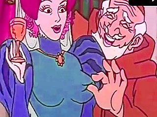 Car Toon In Retro Orgy