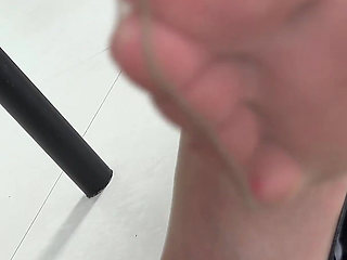 850 Invisible Pervert Filled Her Shoe with His Cum