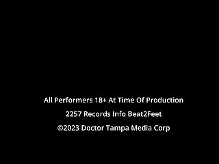 Giggles' Feet Get Wet