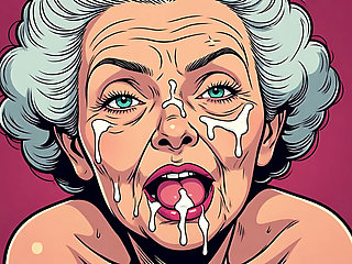 Vintage Cartoon Style Facials