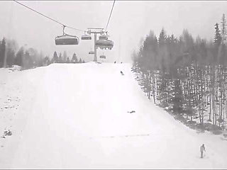 A Ski Day That Changes Quickly