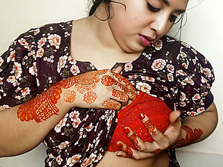 I squeezed Nadiya's milk while doing a story - Hot Bangladeshi Couple