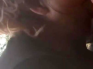 Blowjob by the River