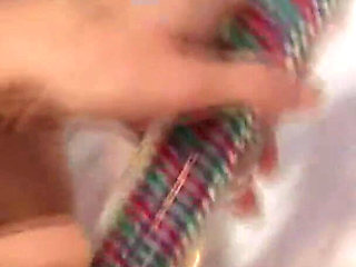 Seductive Brunette Babe Pleasures Herself with Dildo