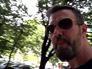 Tattooed Blonde Slut Deepthroats and Gets Her Ass Wrecked!