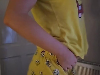Stripping From My Spongebob Pjs