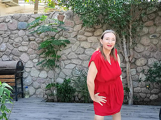 Red Grace in the Garden