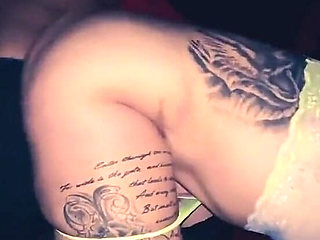 Khloe Lynn PAWG Tatted Gets Fucked Outside in a Hellcat