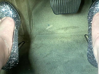 Pedal Pumping in 5 in Heels