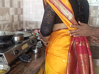 House maid kitchen fucking