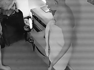 Nylon Fetish Jerkin off Together - One View!