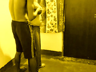 Hot Bhabi come neighbour home for Big black cock fuck..