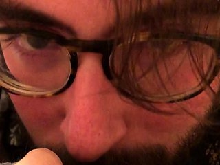 Amateur girlfriends licking in the kitchen