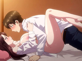 The Perv Boss and the Busty Secretary's Secret Affair (Hentai) Eng Sub