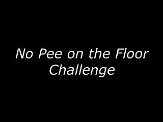 No pee on the floor