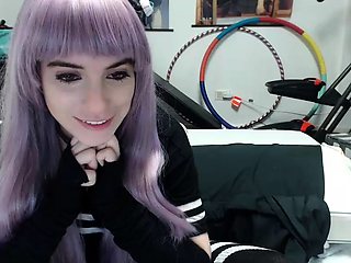 Milky ass solo hoe anally toys