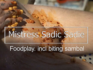 Foodplay Wet and Messy with Sambal