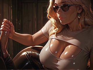 ATKINS HEAVEN - In The Tunnel: Cat Woman MILF Gets Her Huge Ass Filled