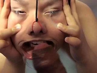 The Cock In The Face And The Cum In The Eyes