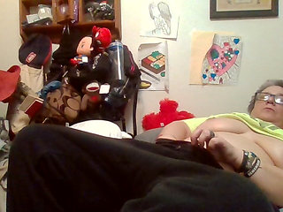 Oil Big Boobs Show Finger Pussy