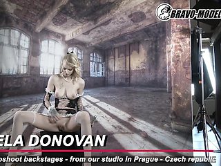 Sexy xxx with inveigling Ariela Donovan and Ariela from Bravo Models