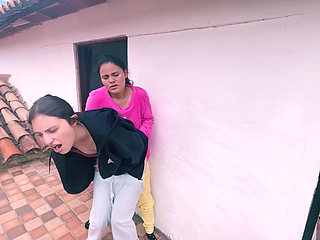 A quick with my best friend in public