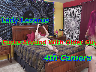 Lady Lazarus - Fucks Around with Older Guy 4th Camera