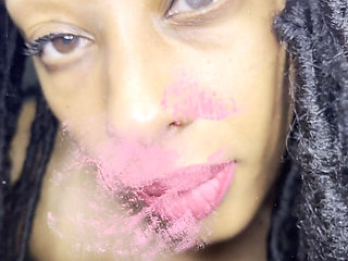 Pink Foxx Giving Kisses