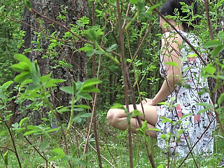 Flashing My Pussy in the Woods