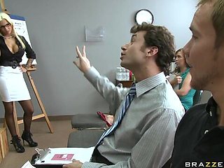 Lylith Lavey's big cock action by Brazzers Exxtra