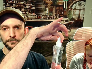 Mrgras Water-based Premium Lube Unboxing and Creampie