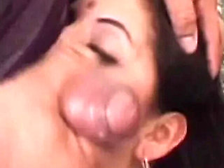 Horny Indian Girl Facialized by French Studs - Blowjob & Threesome Hardcore