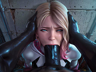 She Let the Symbiote Fill Her for Power - AI GENERATED