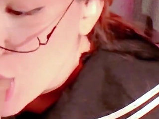 Pmv Play with My Feet the Red-haired Student Shows Them to You and Moves Them for You