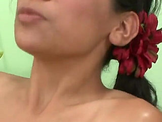 Brunette teen gets fucked after pickup by older dude