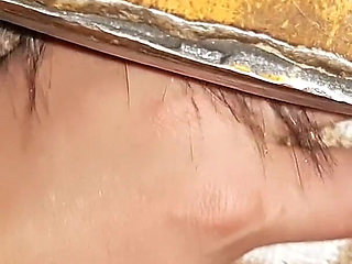 Quick, Risky Lesbian Sex on the Train