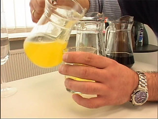 Blonde Horny Slut Have Sex to His Boss