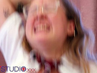 Brit Studio - rough fuck video