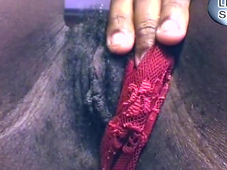 Mature Ebony Babe Prolapses Dripping Pussy in Wild Solo Play