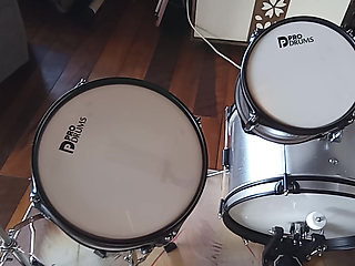 Practice on the Drums Set