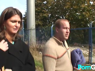 Slutty European Brunette Charlotta Phillip Takes It Anally