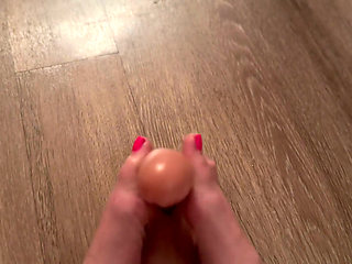 Sexy Footjob with Dildo Fetish Session POV with Artemisia Love