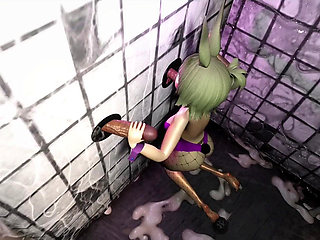 After Hours Dirty Shower at the Office