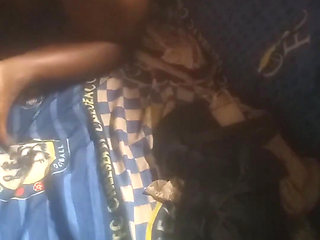 Beautiful Black Woman Getting Laid in Home Made Video