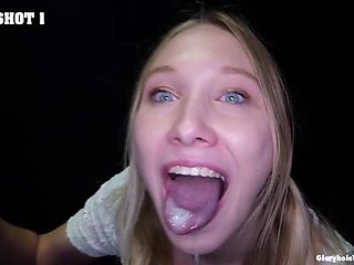 The cum matches your blue eyes, McKenna! ft. Scotty P, Mckenna Lynn, Peter King, Solo The Bull  Jaxson Briggs by GloryHole TOP Secrets: Porn