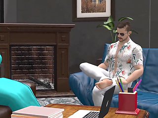 Three dimensional, mature, college girls