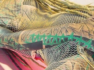 Alternative Tattoo Model Solo Piss Action