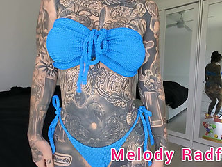 Pink and Purple Lingerie Try on Haul Melody Radford Onlyfans