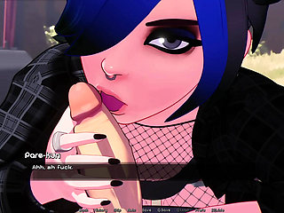 Hooked - Helen's Route: Deepthroat in the Car