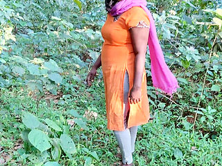 Desi Wife Outdoor Fuck with Young Boyfriend - Public Sex Mood